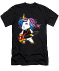 Cool Funny Dabbing Rock N Roll Unicorn for Rock Fans Tom Schiesswald T-Shirt