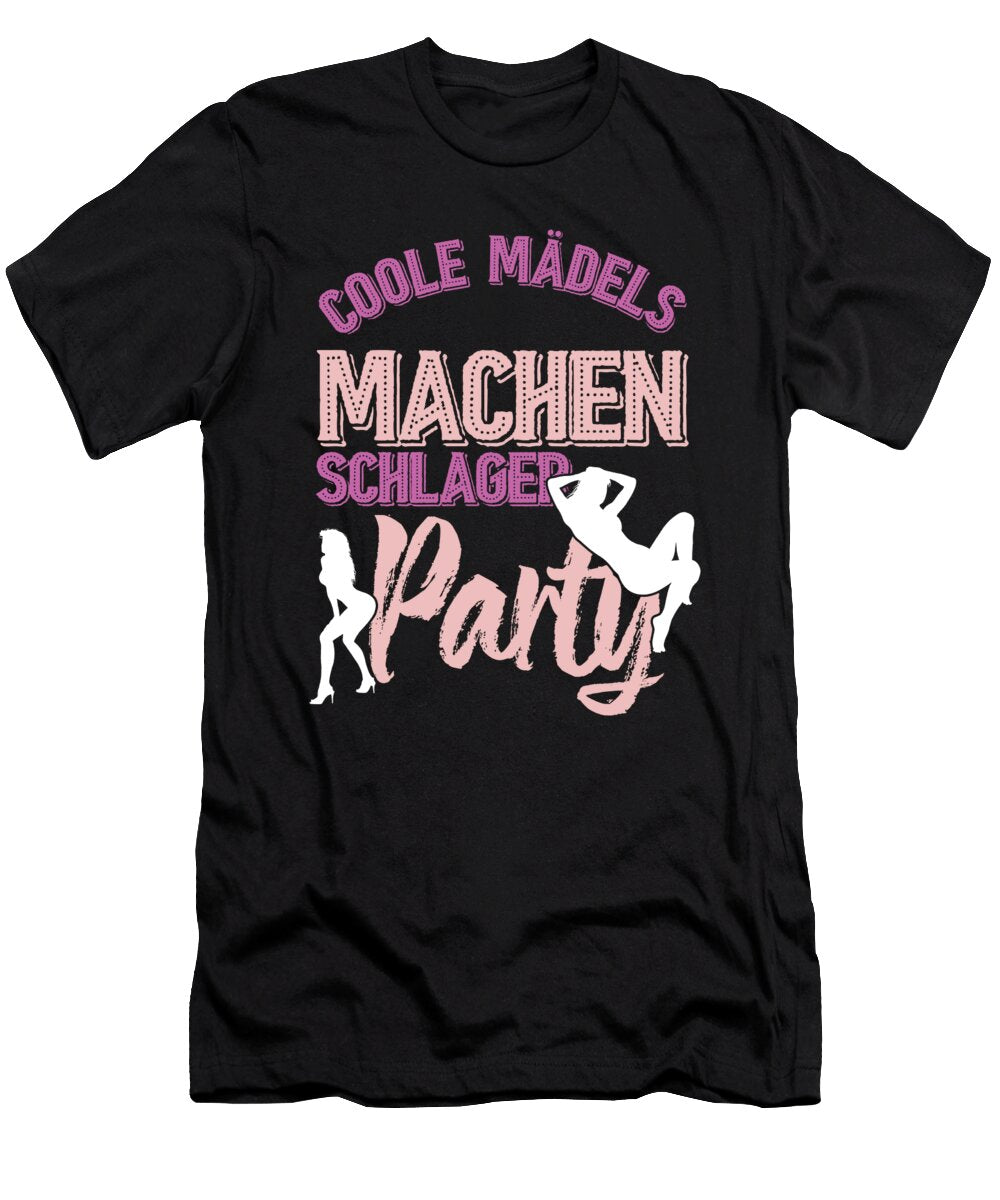 Cool Girls Make a Pop Party Hit Hits Music Musician Gift Thomas Larch T-Shirt