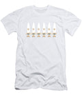 Cool Jersey Pups Surf Team in Sunglasses with Surfboards Selfie Barefoot Bodeez Art T-Shirt