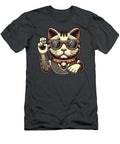 Cool Maneki Neko the Stylish Lucky Money Ca Matthew Chan T-Shirt
