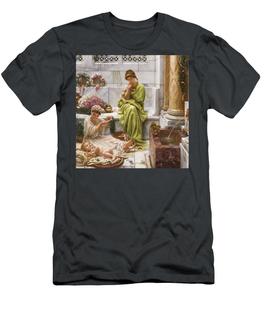 Corner of the Marketplace Edward Poynter Celestial Images T-Shirt