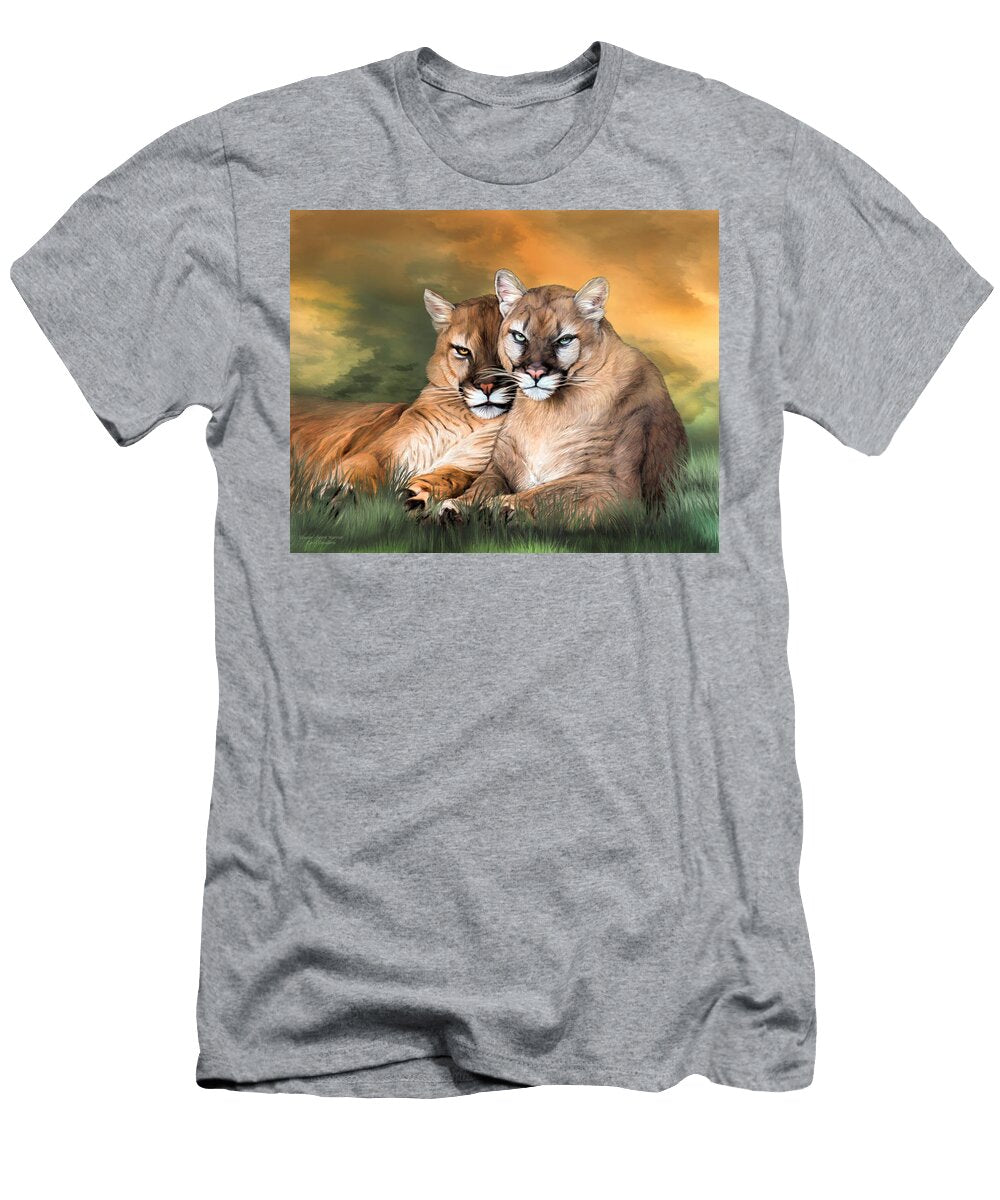Cougar Spirit Warrior Carol Cavalaris T-Shirt