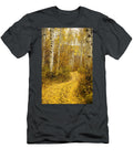 Country Road and Aspens 1 Ron Dahlquist T-Shirt