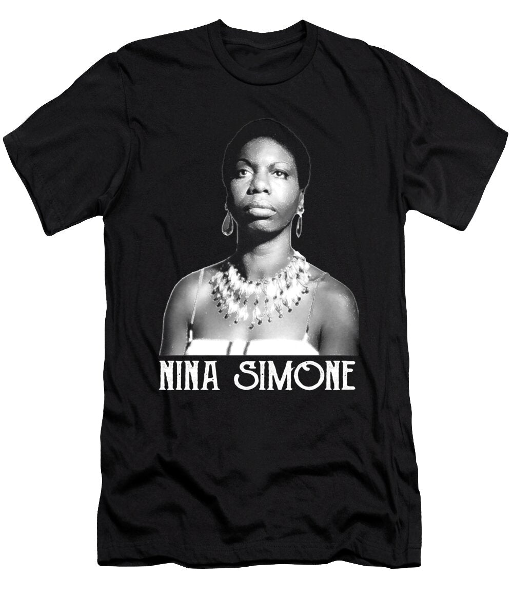 Courageous Attractive Nina Simone No Excuse Gift for Birthday Ezone Prints T-Shirt