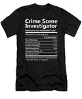 Crime Scene Investigator Nutrition Factors Gift Item Shi Hu Kang T-Shirt