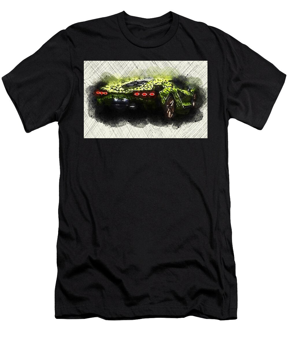 Cs6542 Lego Lamborghini Sian Fkp 37 2021 7 Cars Ola Kunde T-Shirt