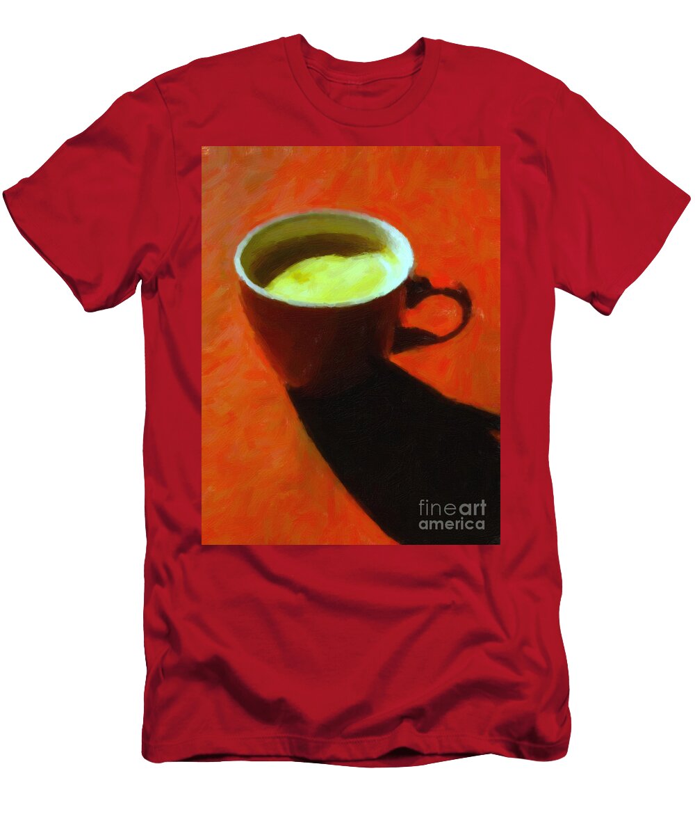 Cuppa Joe Orange Wingsdomain Art and Photography T-Shirt
