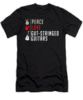 Cut Stringed Guitars Musical Instrument Tenshirt T-Shirt