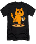 Cute Cat Skateboarding Miralem Bektas T-Shirt