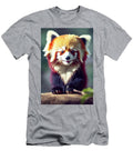Cute Fluffy Adorable Red Panda with a Gold Crown Pixar 3b4dc373 430c 4533 9e3f C73a3 Motionage Designs T-Shirt