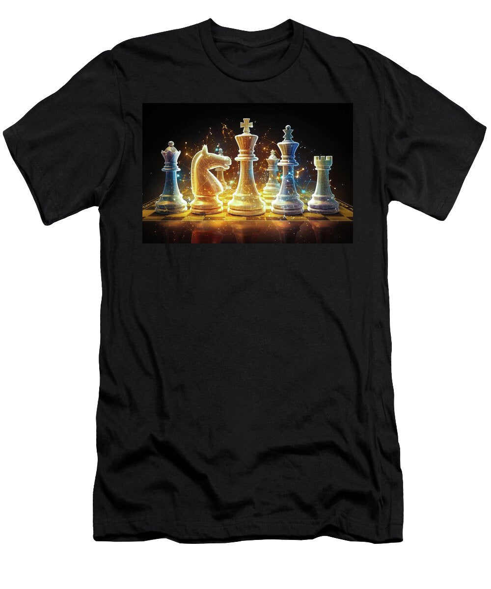 Cyber Chess Game Matthias Hauser T-Shirt