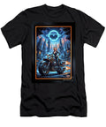 Cyber Fantasy Portrait of Lyria Vexis on Her Thunderclad Alluring Ai Concept Art By Xzendor7 Xzendor7 T-Shirt
