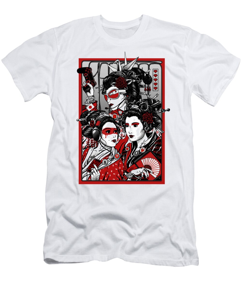 Cyber Geishas Kane Gallagher T-Shirt