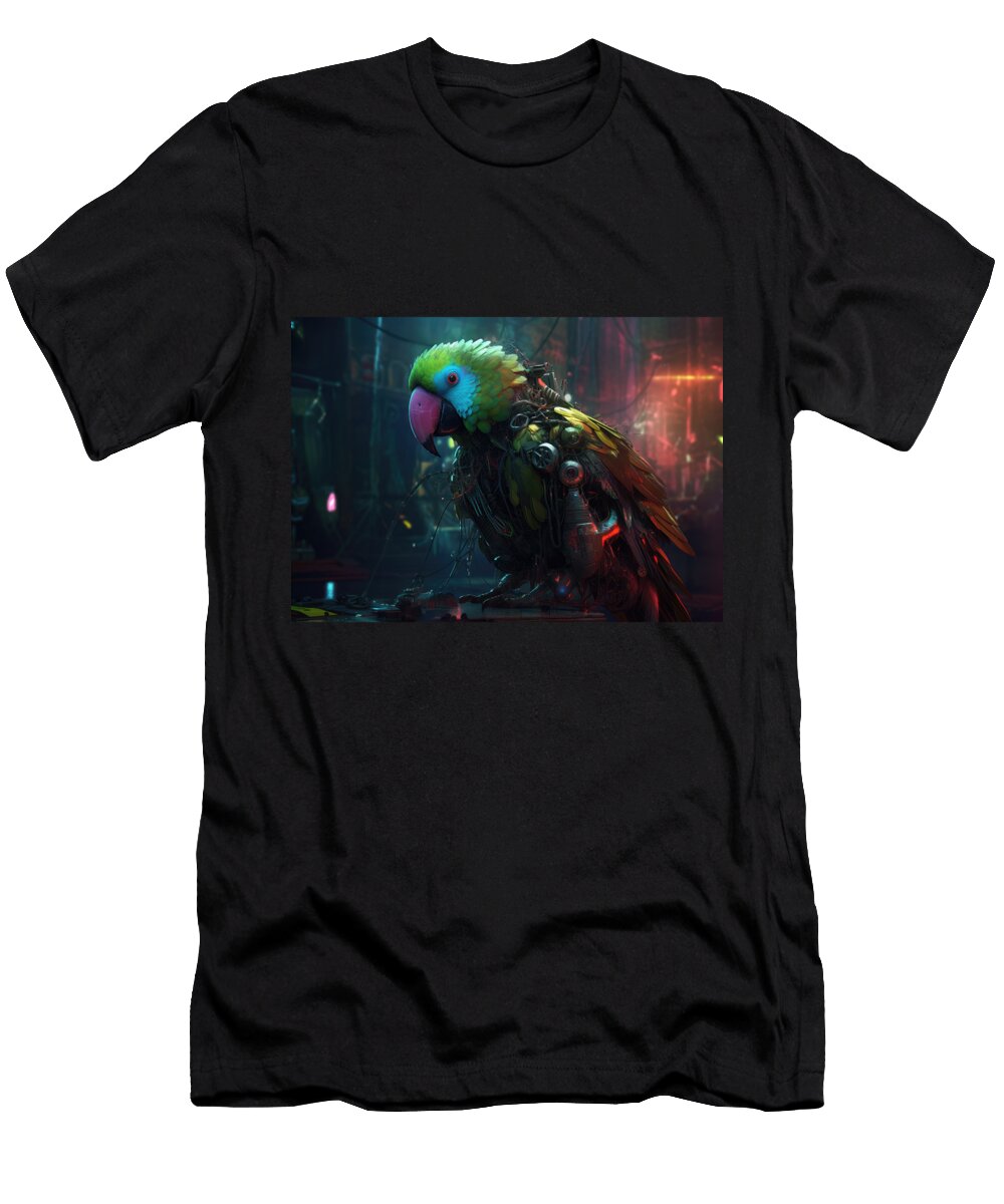 Cyber Hummingbird Cosmic Creations T-Shirt