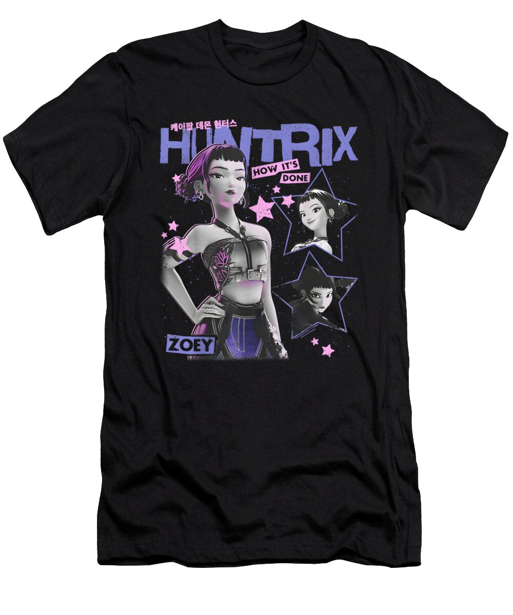 Cyber Kpop Demon Slayer Girl Huntrix Zoey Huntrix T-Shirt