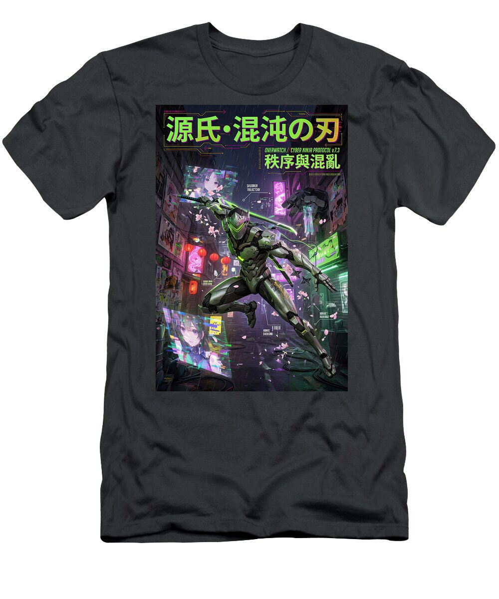 Cyber Ninja Genji Tricky Woo T-Shirt