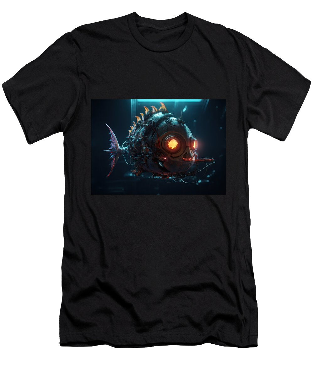 Cyber Octopus Cosmic Creations T-Shirt