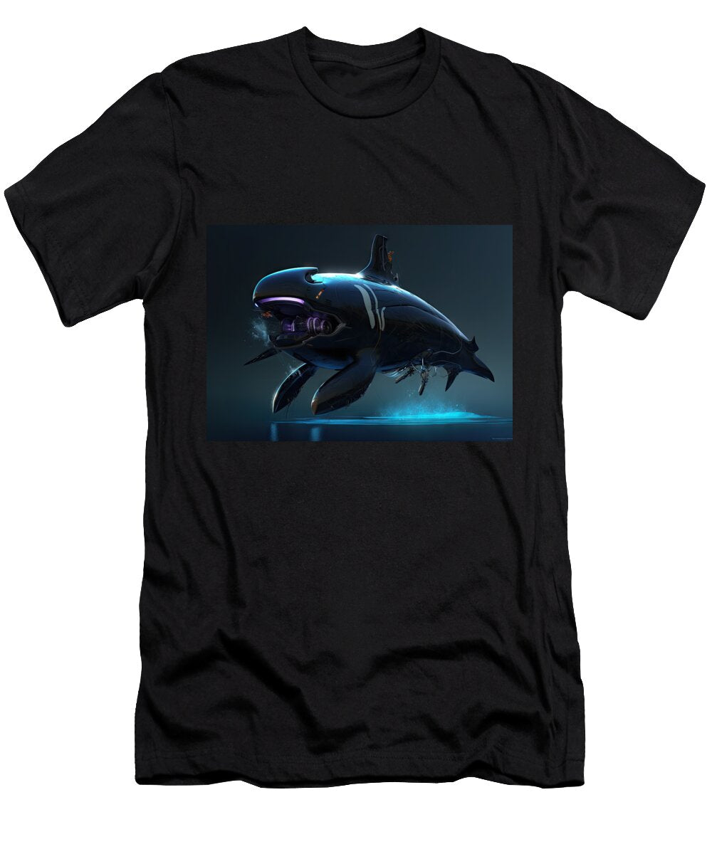 Cyber Orca Cosmic Creations T-Shirt