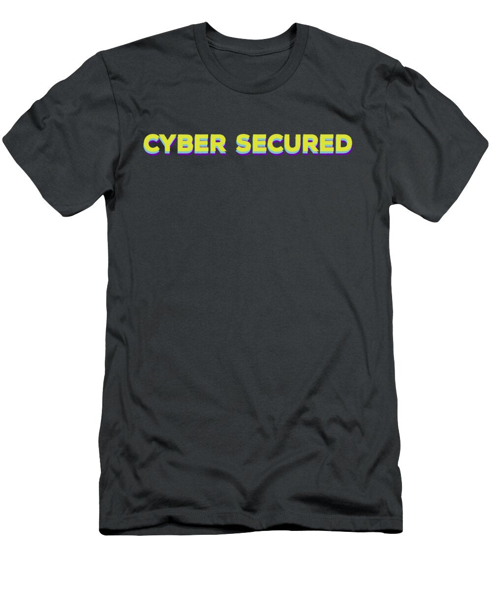 Cyber Secured 3 By Asar Studios Celestial Images T-Shirt