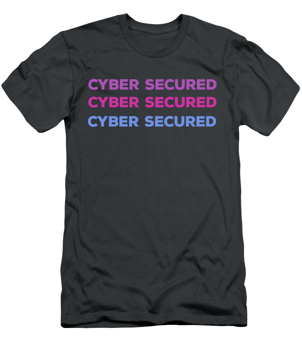 Cyber Secured 7 By Asar Studios Celestial Images T-Shirt