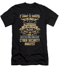 Cyber Security Analyst Forever the Title Job Gift Item Shi Hu Kang T-Shirt