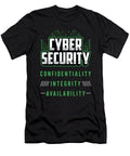Cyber Security Confidentiality Integrity Analyst Tshirtconcepts Marvin Poppe T-Shirt