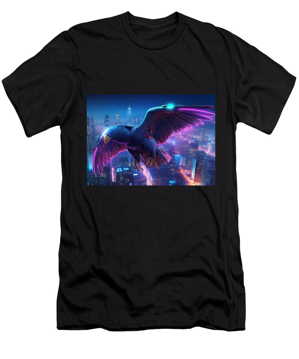 Cyber Wing Cosmic Creations T-Shirt