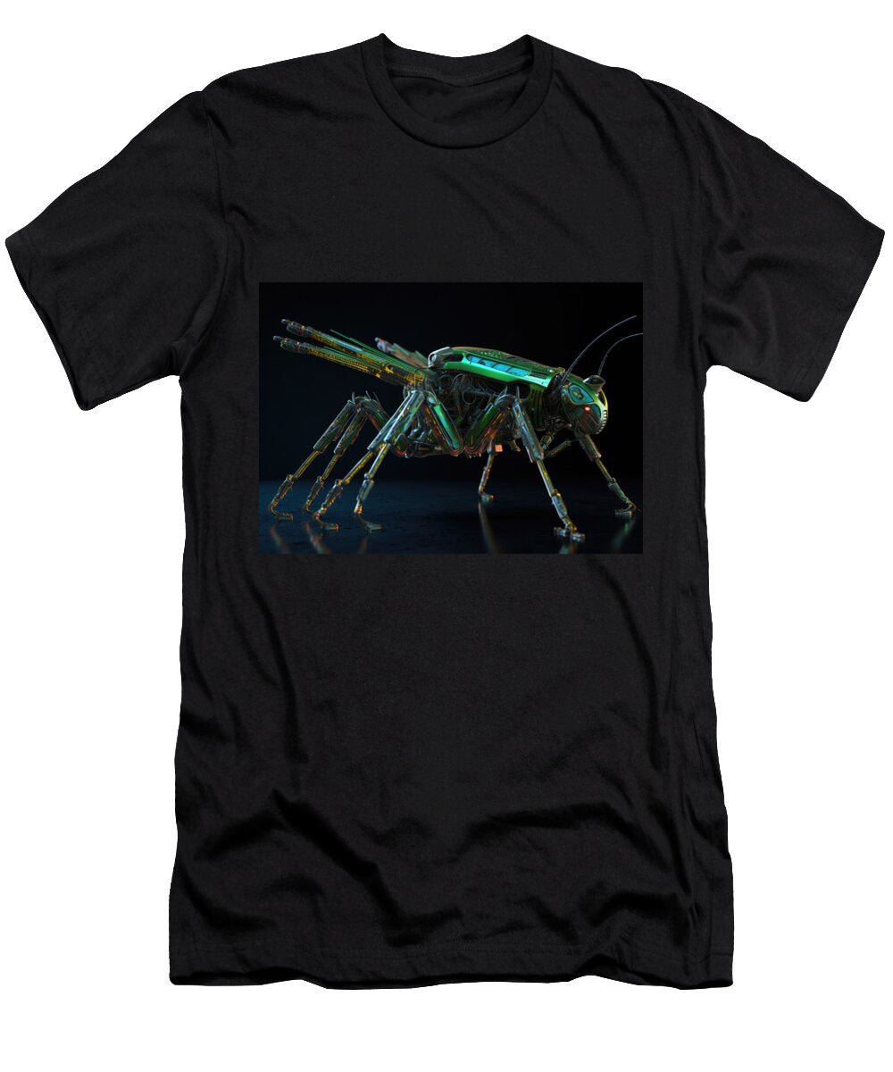 Cyber Winged Beauty Cosmic Creations T-Shirt