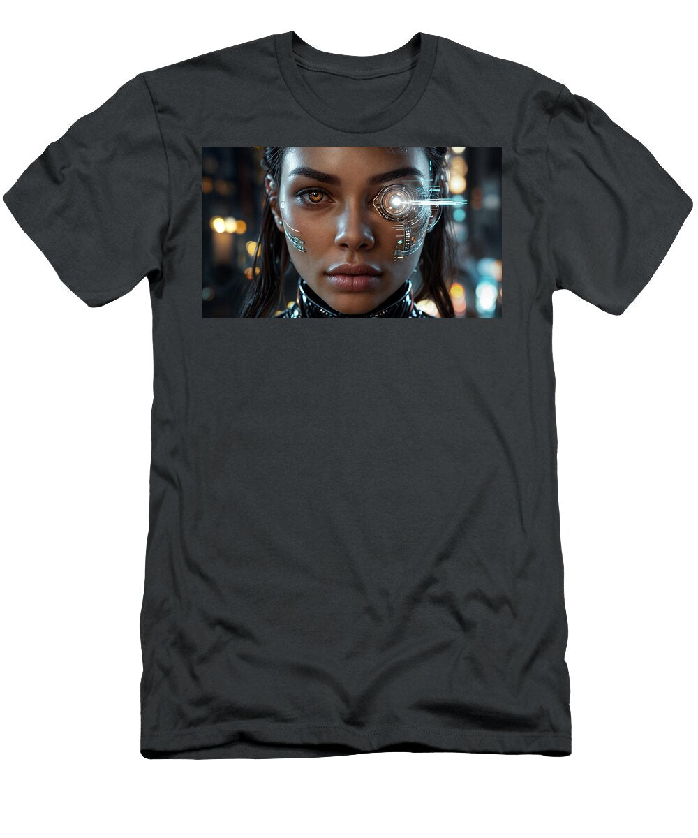 Cybernetic Enhancement Mango Art T-Shirt