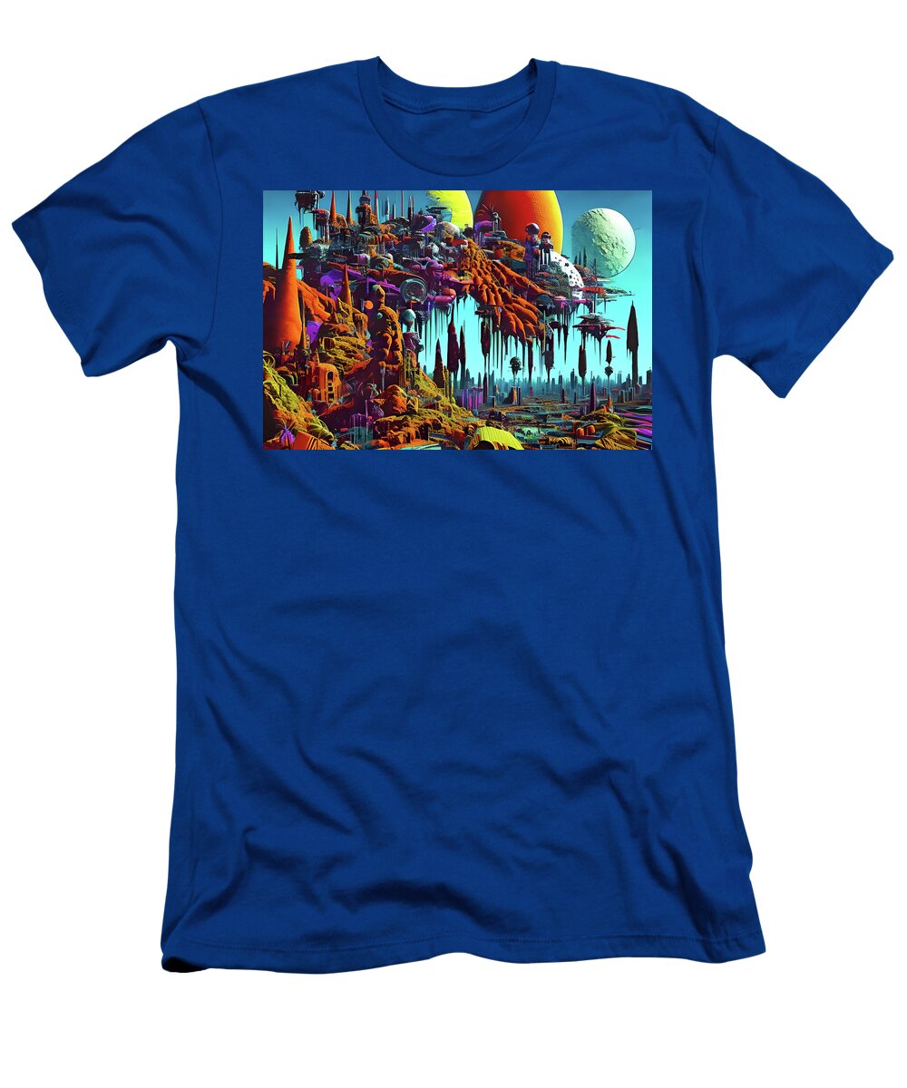 Cyberpunk Apocalypse Future 109 Benito Del Ray T-Shirt