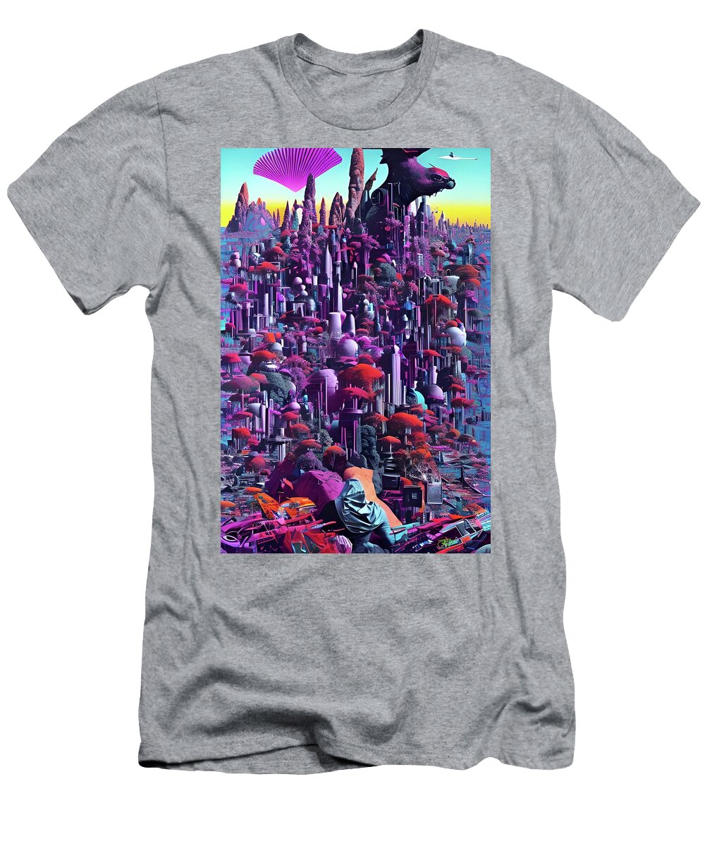 Cyberpunk Apocalypse Future 117 Benito Del Ray T-Shirt