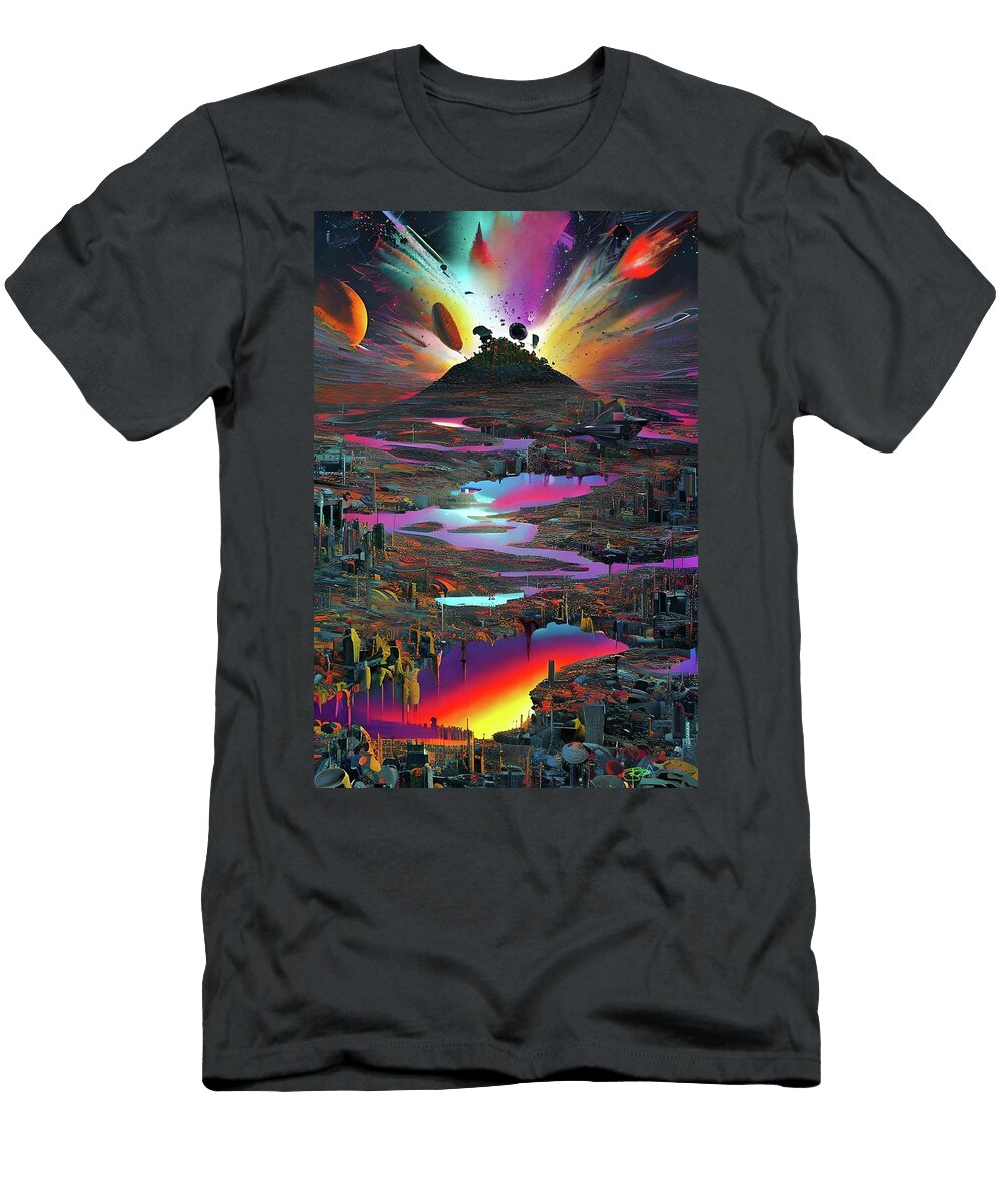 Cyberpunk Apocalypse Future 121 Benito Del Ray T-Shirt