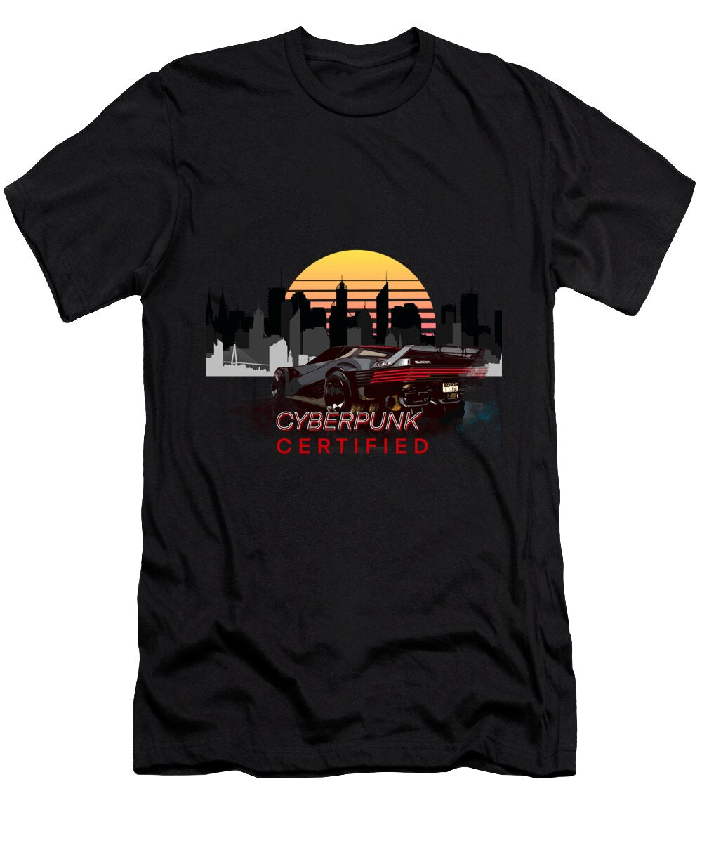 Cyberpunk Certified Aubury Webb T-Shirt