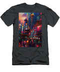 Cyberpunk Cityscape 04 Am Fineartprints T-Shirt