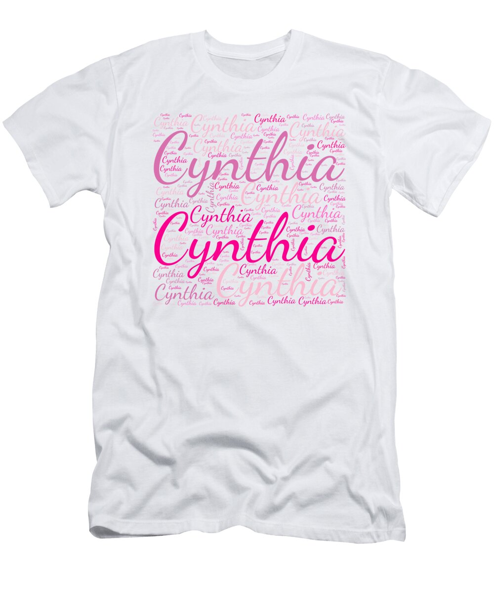 Cynthia Names Without Frontiers Vidddie Publyshd T-Shirt