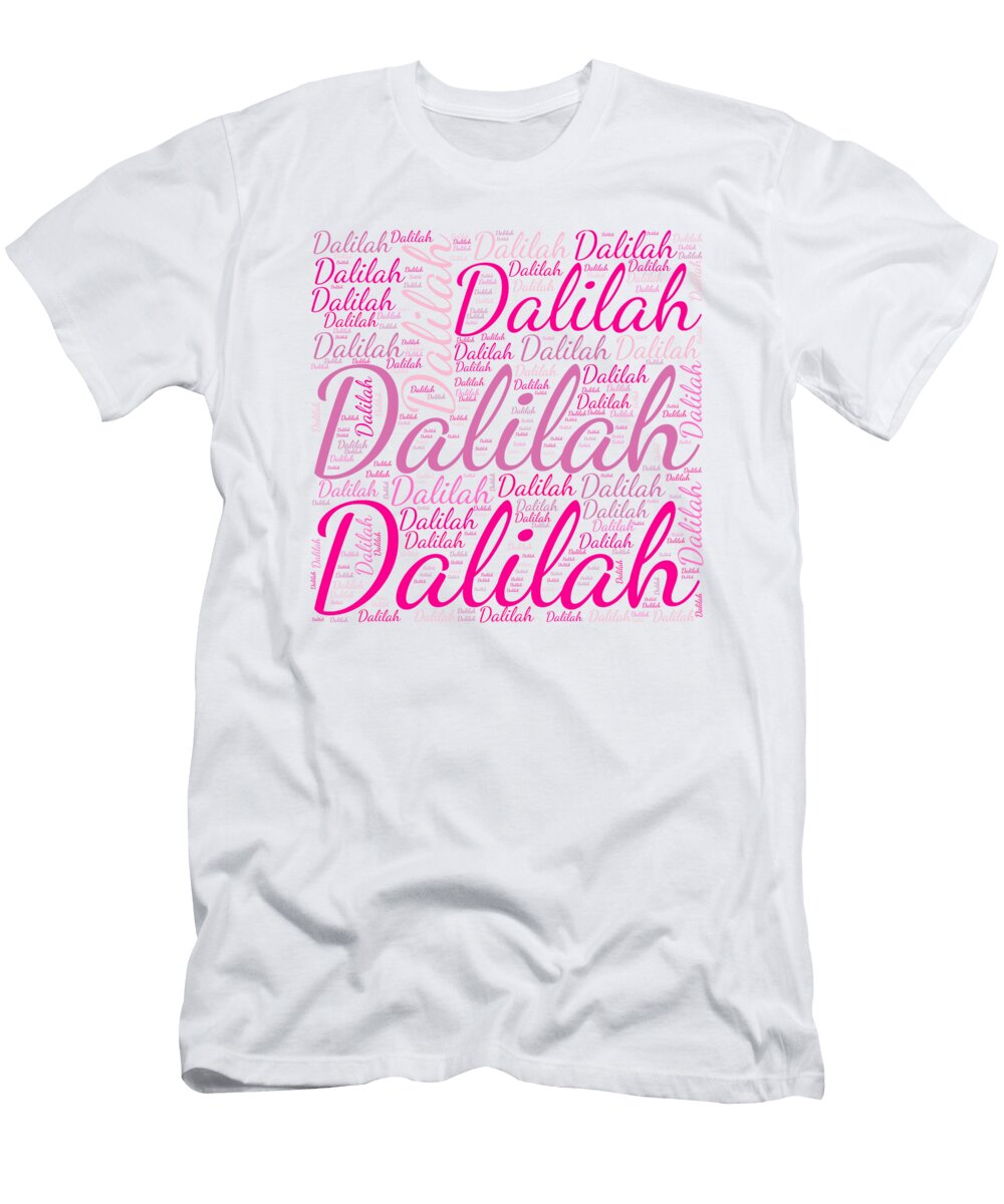 Dalilah Names Without Frontiers Vidddie Publyshd T-Shirt