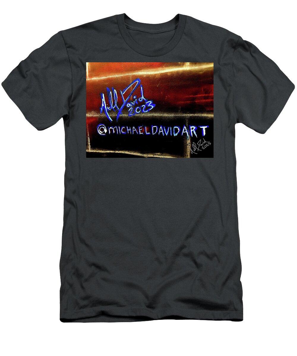 Dance Music Remix Mural Delta Michael David T-Shirt