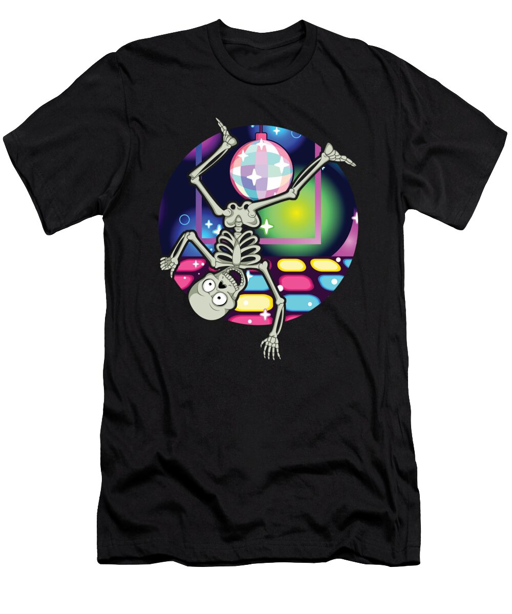 Dancing Dancers Jazz Hiphop Ballet Music Gift Bboy Skeleton Breakdancing Thomas Larch T-Shirt