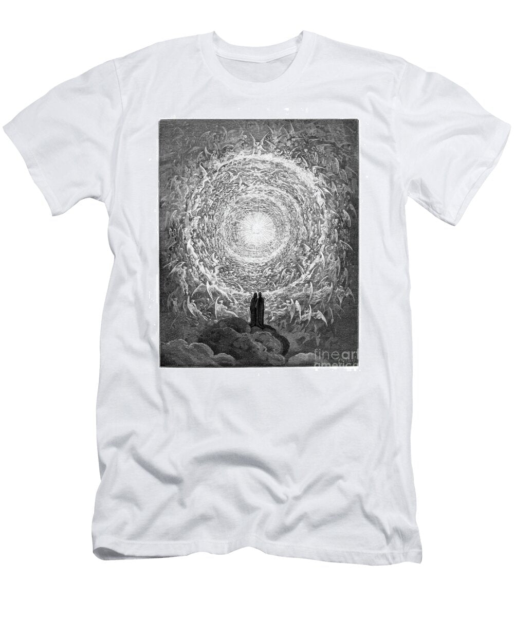 Dante Paradise By Gustave Dore U16 Historic Illustrations T-Shirt
