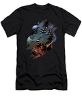 Dark Abstract Shapes Stylewish Studio T-Shirt