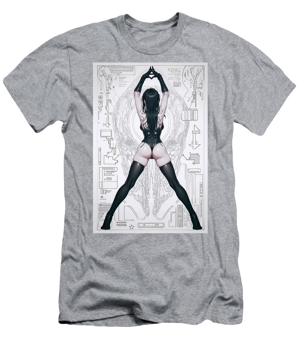 Dark Angel in Techno Frame Tricky Woo T-Shirt