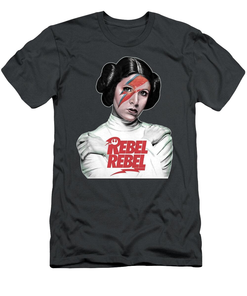 David Bowie Rebel Best Unisex Trending Handmade Gift Idea for Men Staar Waa Anya Mcdonald T-Shirt