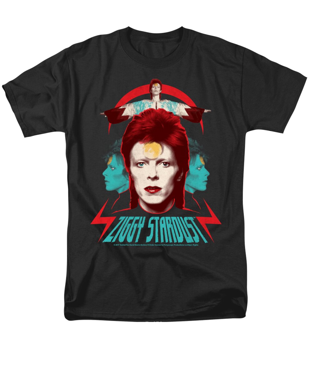 David Bowie Ziggy Heads Brand a T-Shirt