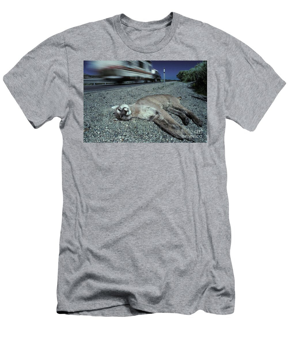 Dead Mountain Lion Ron Sanford T-Shirt