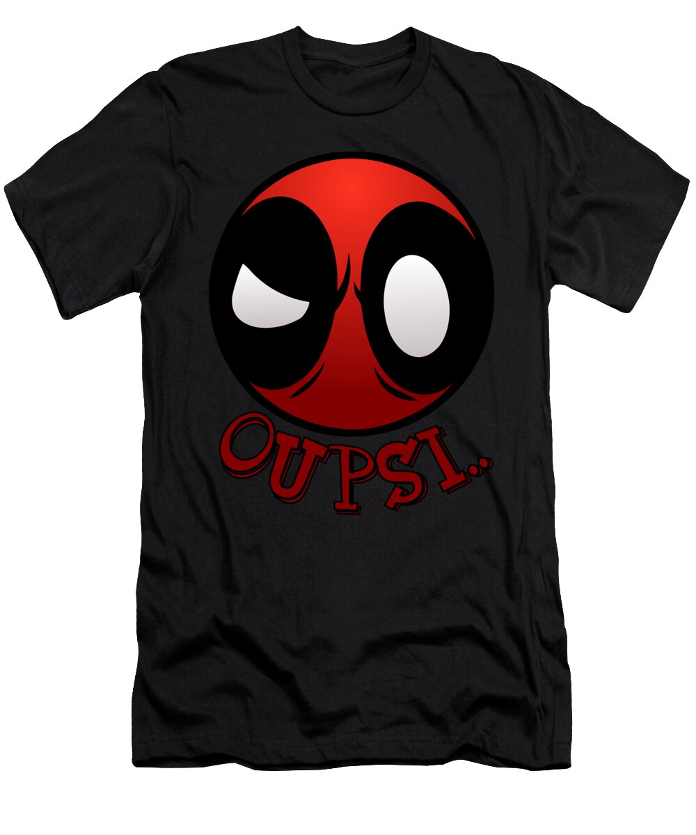 Deadpool Oupsi Yugo Guntoro T-Shirt