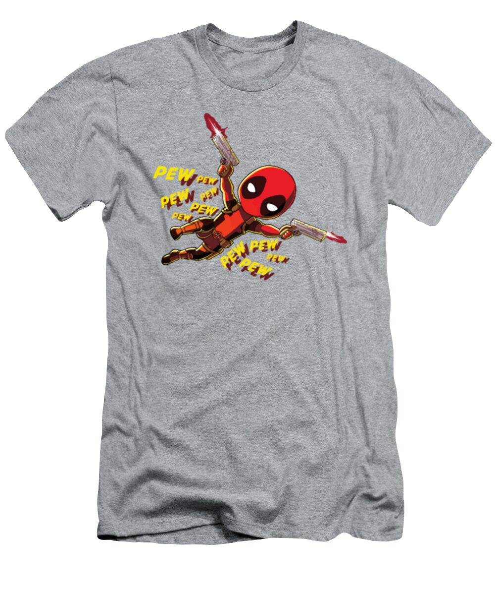 Deadpool Pew Pew Pew Nguyen Kieu T-Shirt