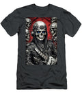 Death Metal Music Warrior in Full Gear Peter Awax T-Shirt