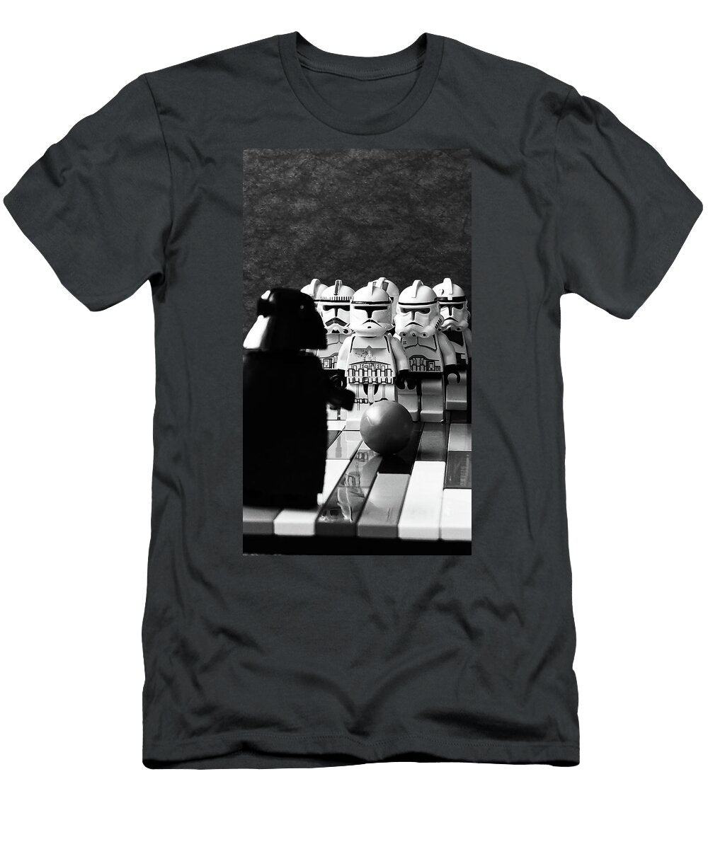 Death Star Bowling League the Dark Side 2 Heather Estrada T-Shirt