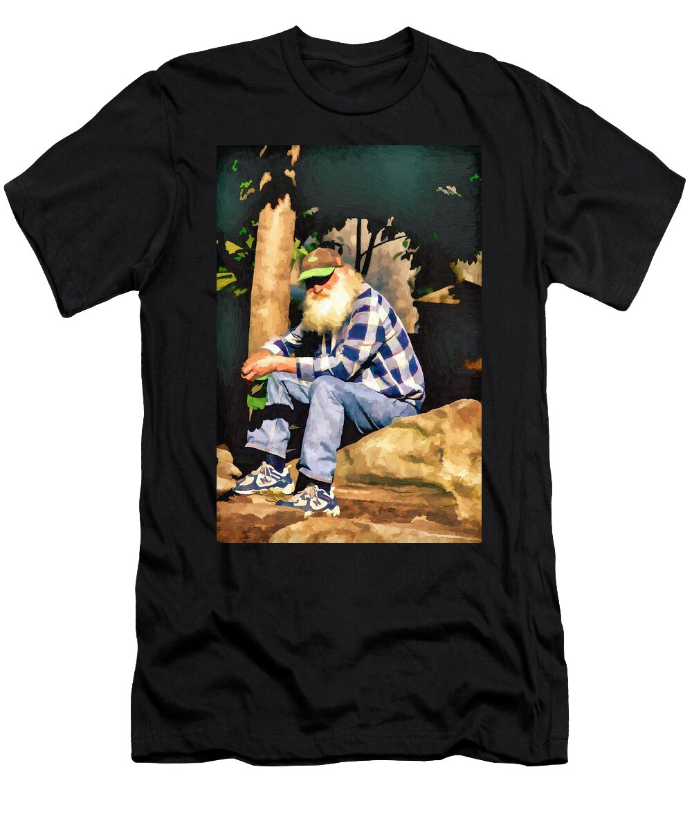 Denizen of Downtown Asheville North Carolina John Haldane T-Shirt