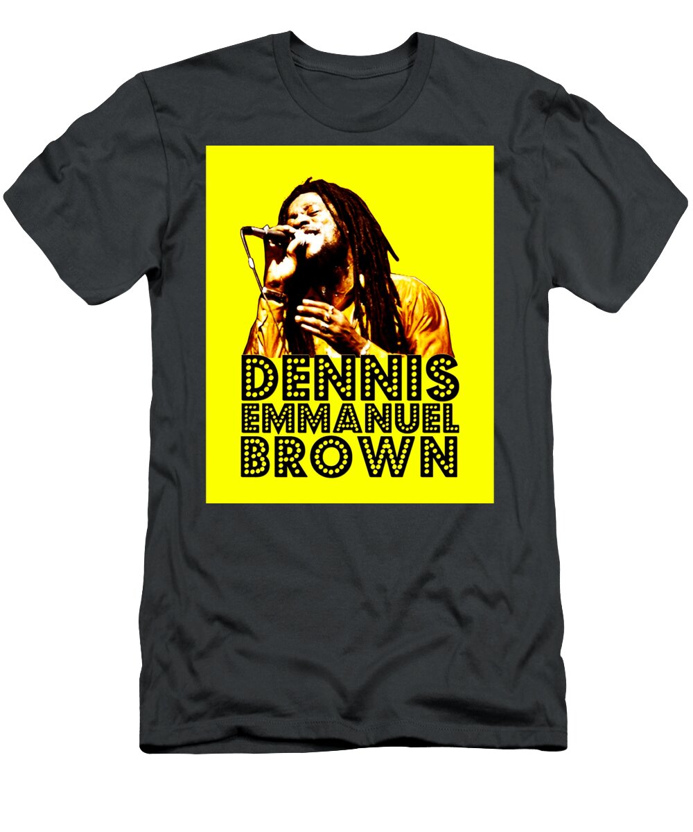 Dennis Emmanuel Brown Graphic Isla Dominic T-Shirt